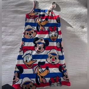 Disney Character Striped Dress